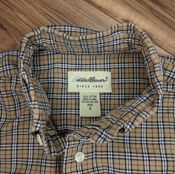Vintage Other - Vintage Eddie Bauer Checkered Button Down